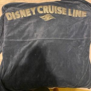 Disney Cruise Line Velour Alaska Hoodie Spirit Jersey
